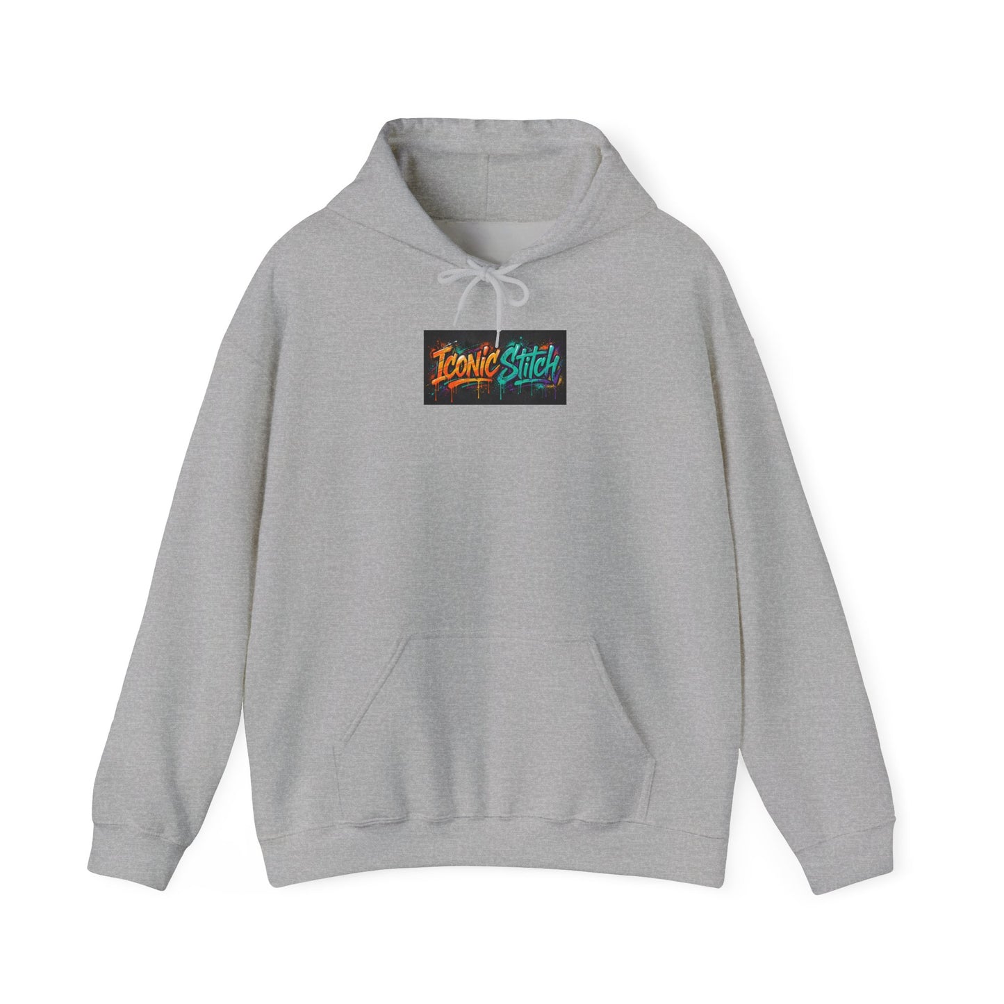 Samurai Mask Hoodie — Colorful Japanese Oni Mask Graphic Hooded Sweatshirt