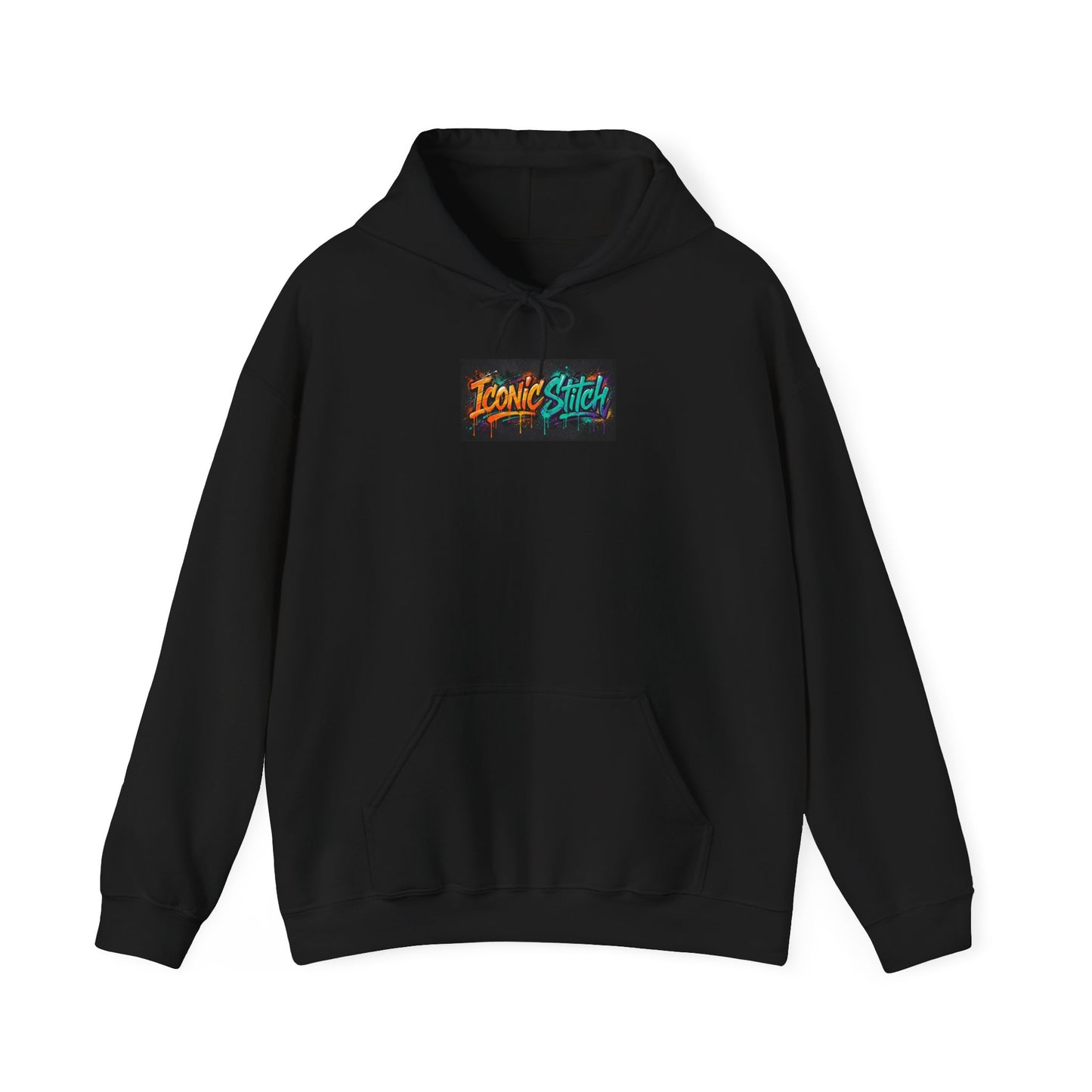 Samurai Mask Hoodie — Colorful Japanese Oni Mask Graphic Hooded Sweatshirt