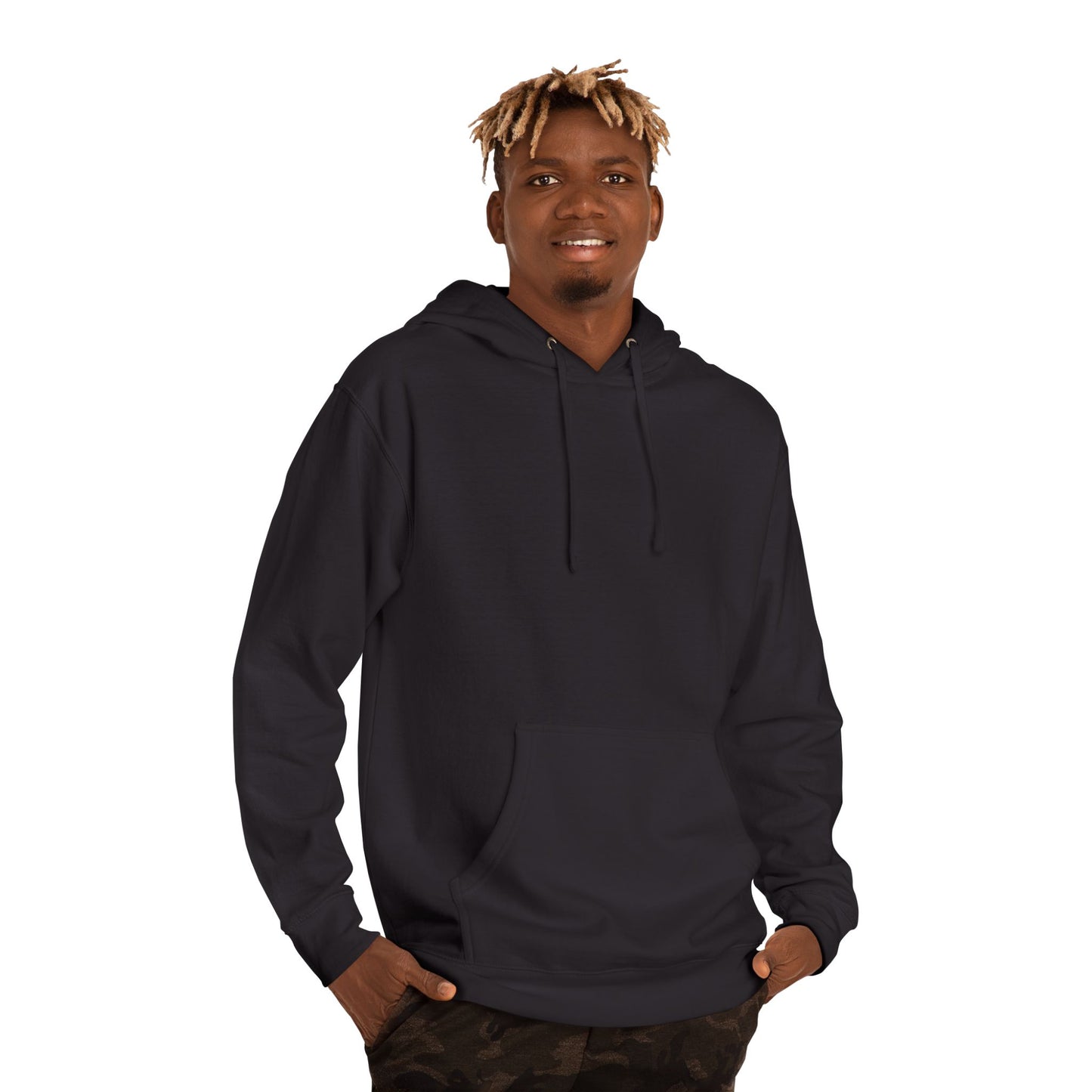 Retro Neon Sunset Hoodie — Vaporwave Cityscape Back Print
