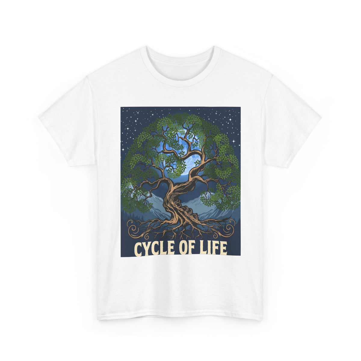 Cycle of Life T-Shirt — Tree of Life Graphic Tee