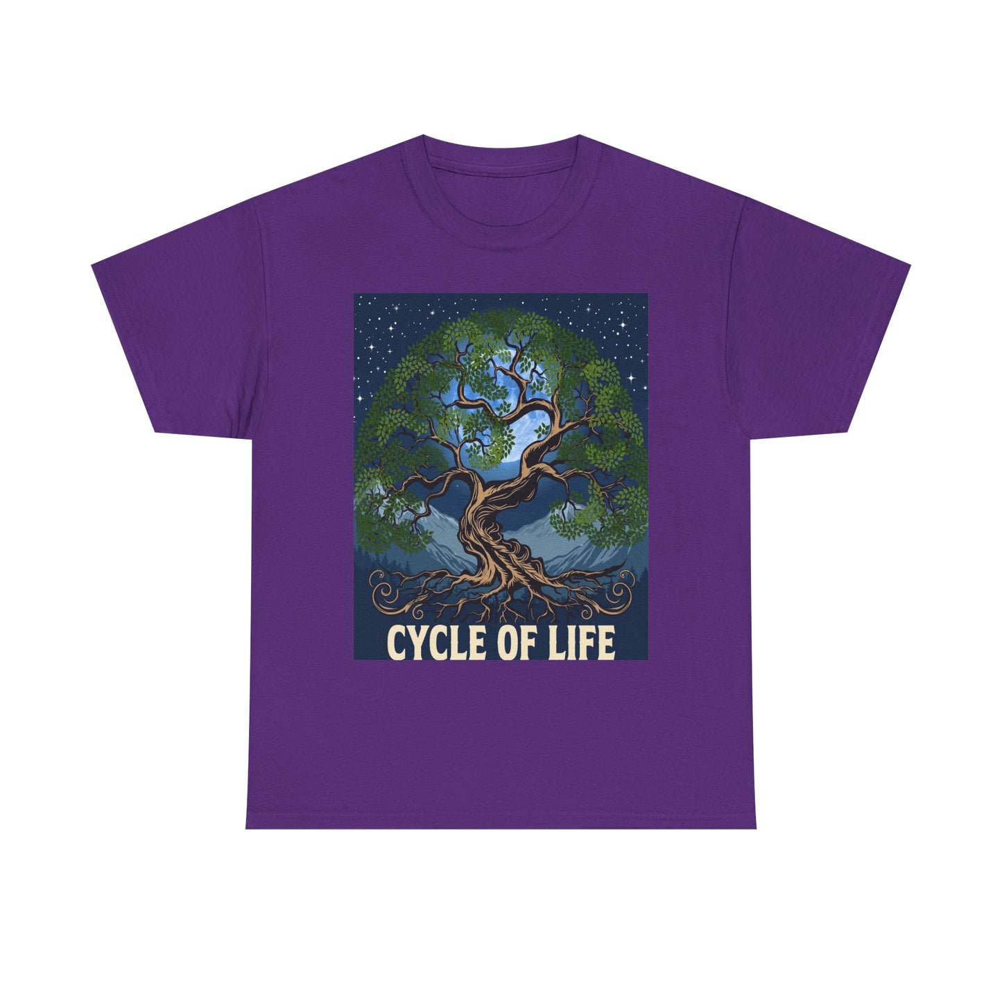 Cycle of Life T-Shirt — Tree of Life Graphic Tee