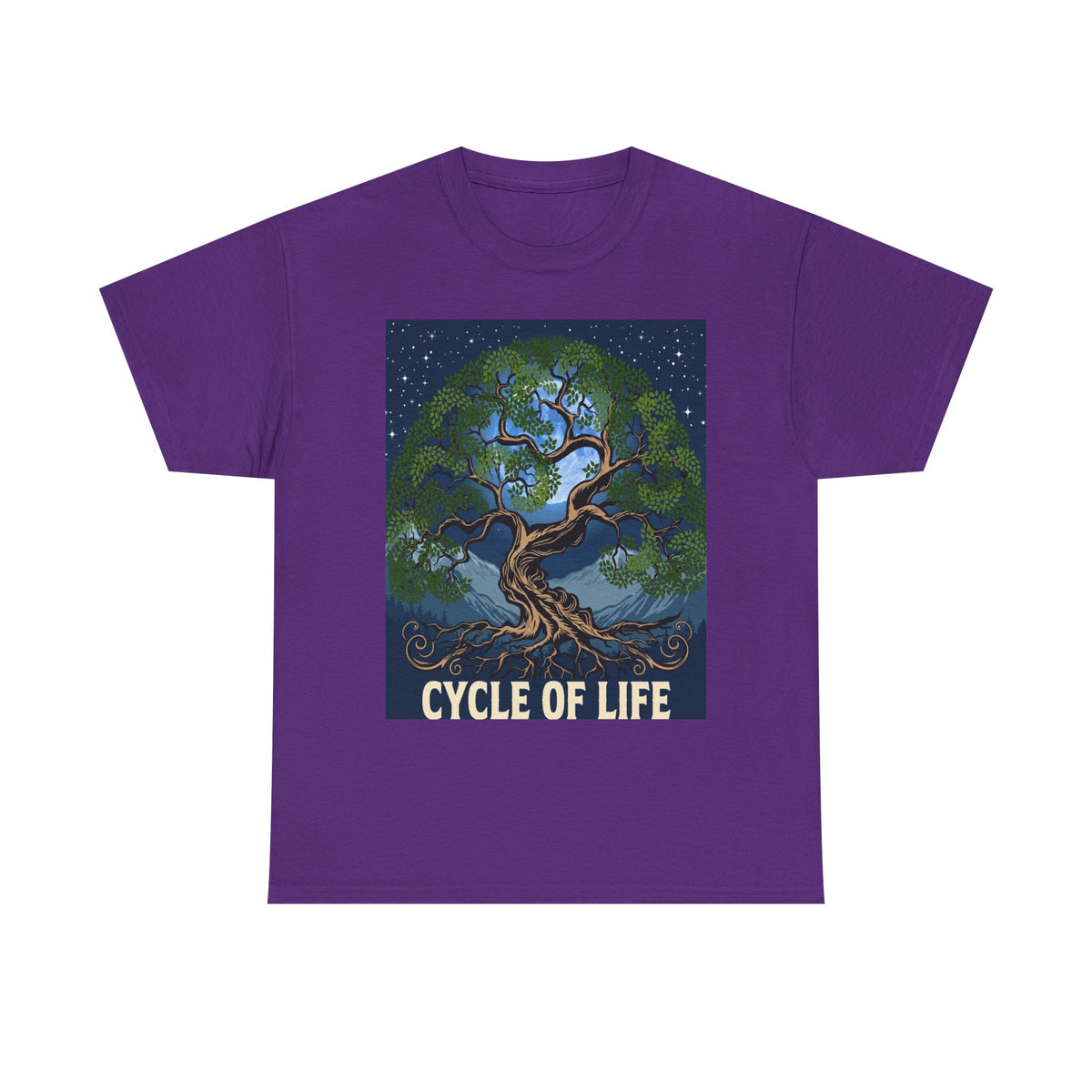 Cycle of Life T-Shirt — Tree of Life Graphic Tee