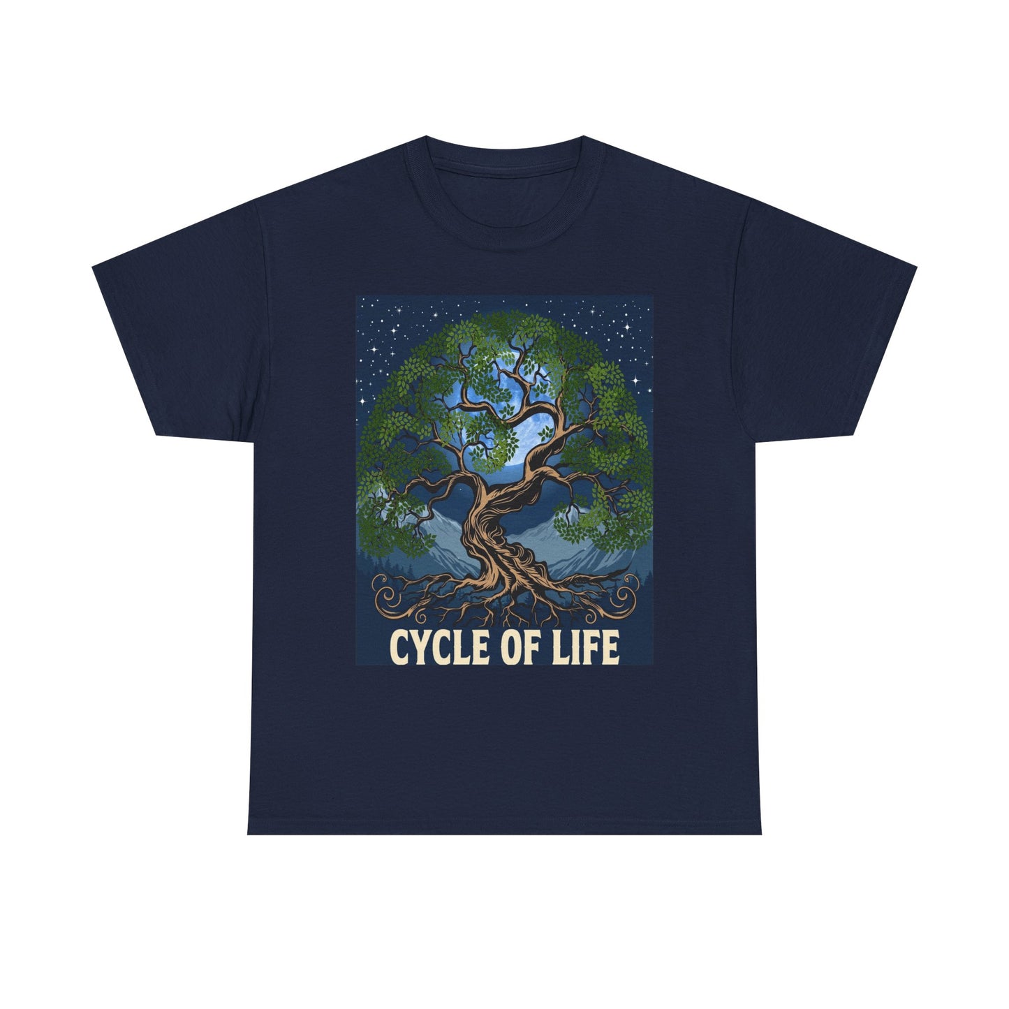 Cycle of Life T-Shirt — Tree of Life Graphic Tee