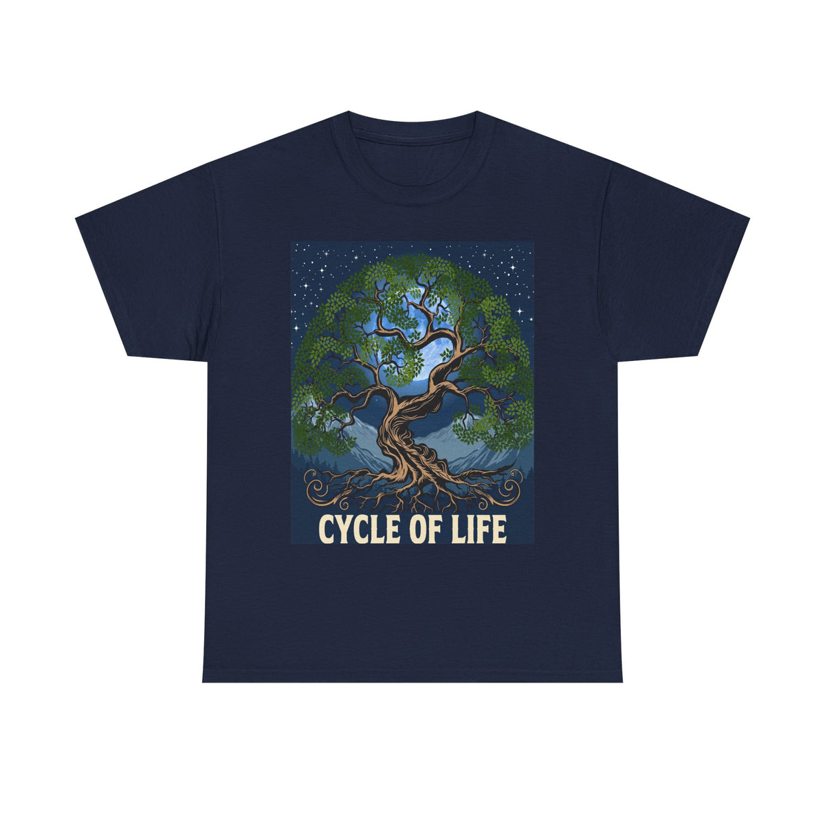Cycle of Life T-Shirt — Tree of Life Graphic Tee