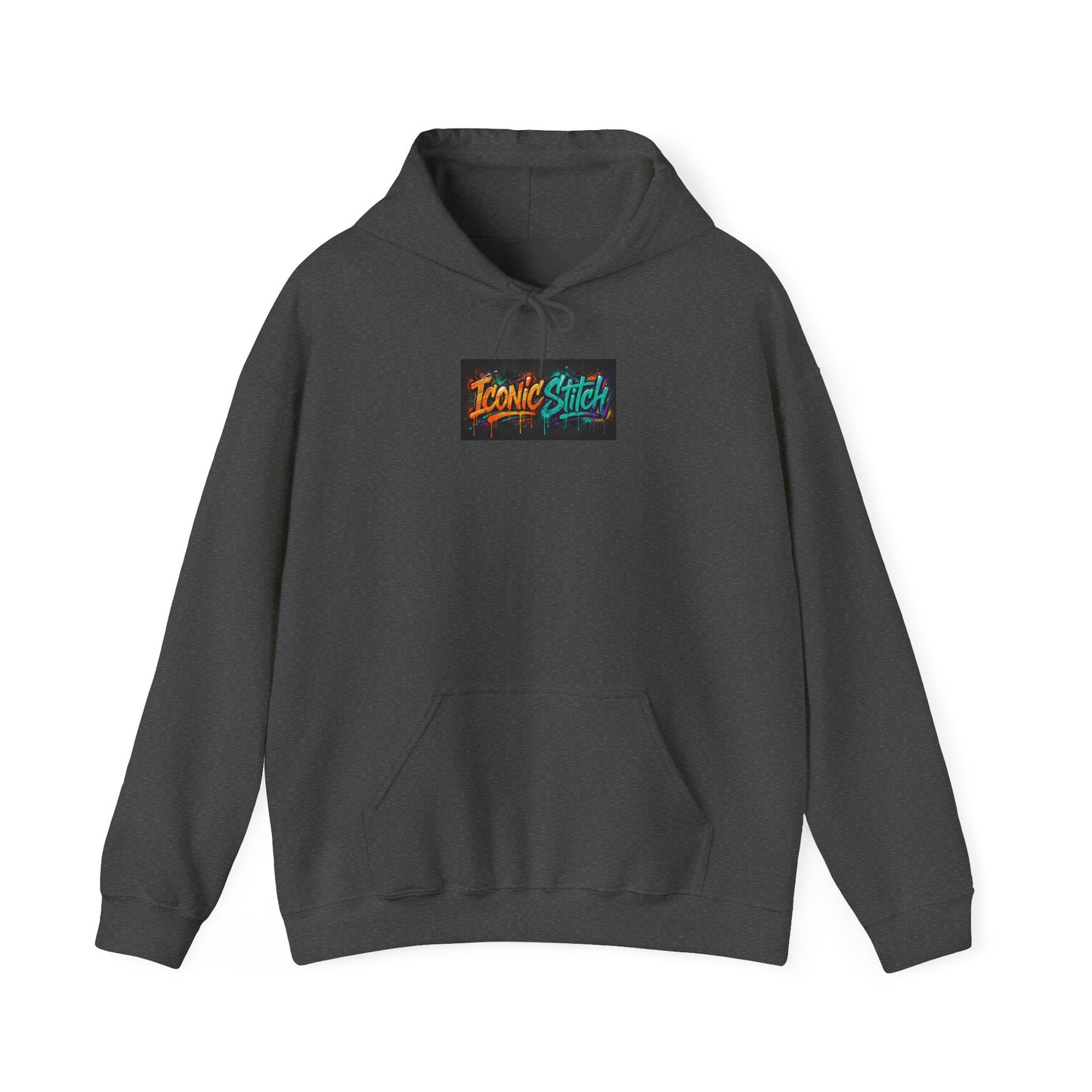 Samurai Mask Hoodie — Colorful Japanese Oni Mask Graphic Hooded Sweatshirt