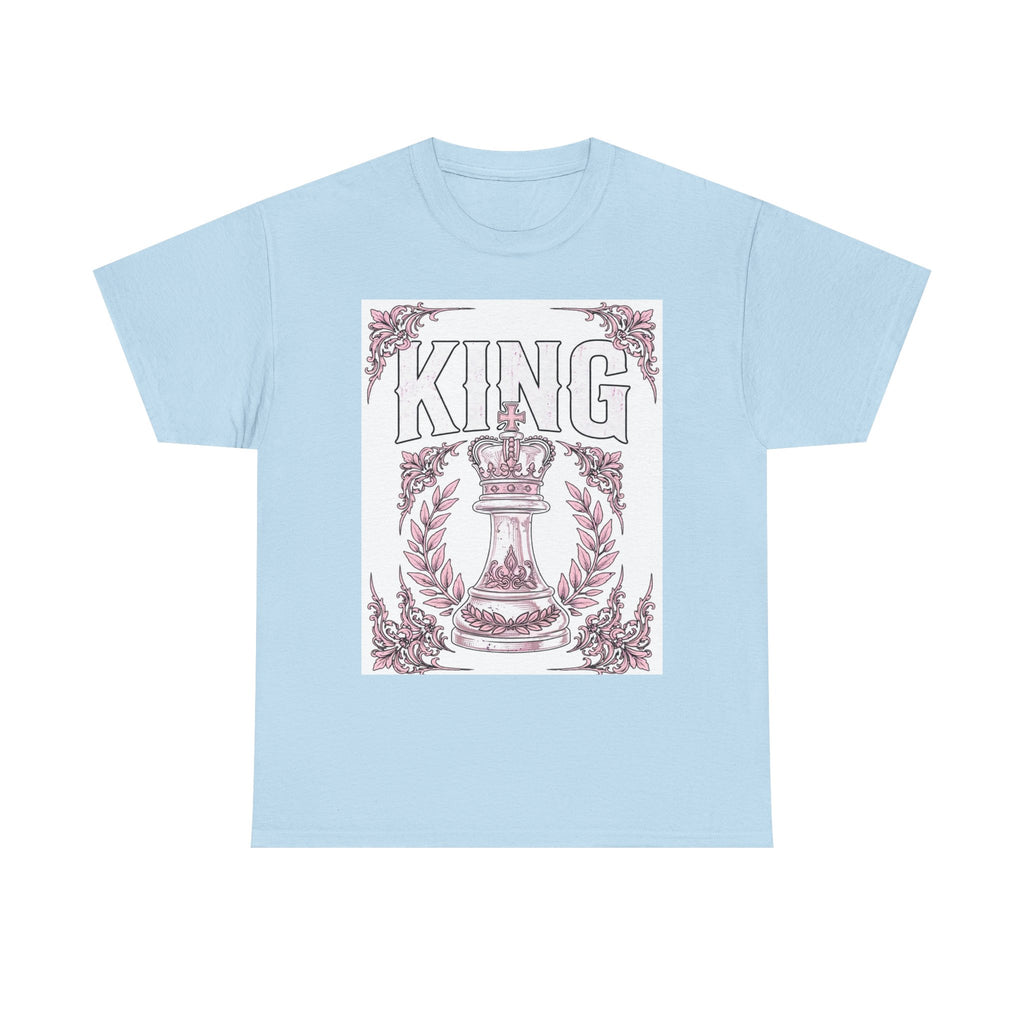 King Chess Piece T‑Shirt — Vintage Crowned King Graphic Tee
