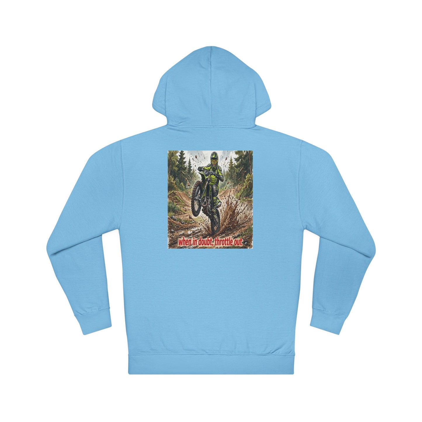 Motocross Rider Hoodie – Dirt Bike Jump Graphic Sweatshirt