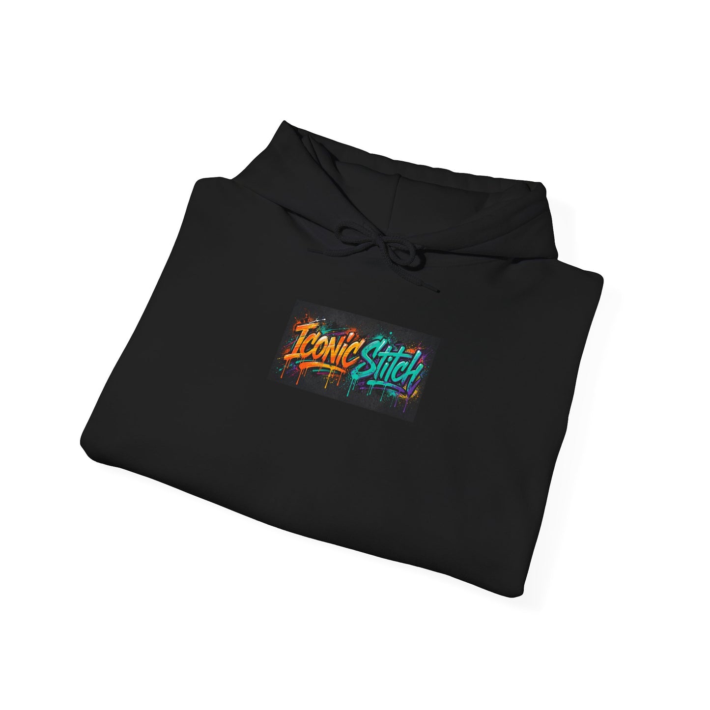 Samurai Mask Hoodie — Colorful Japanese Oni Mask Graphic Hooded Sweatshirt