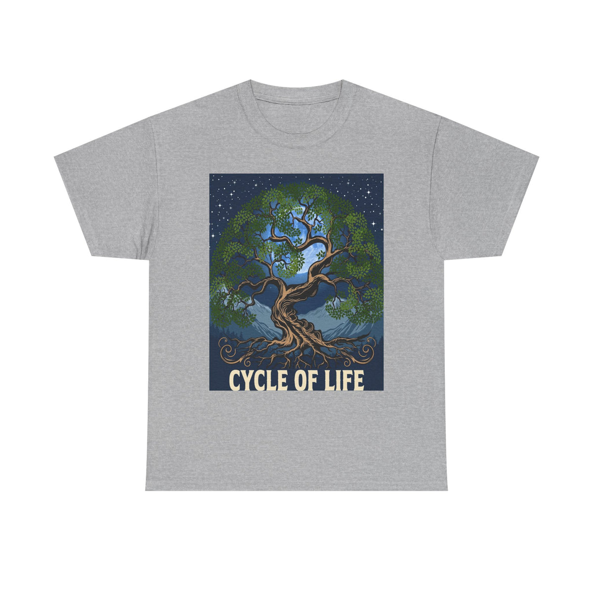 Cycle of Life T-Shirt — Tree of Life Graphic Tee