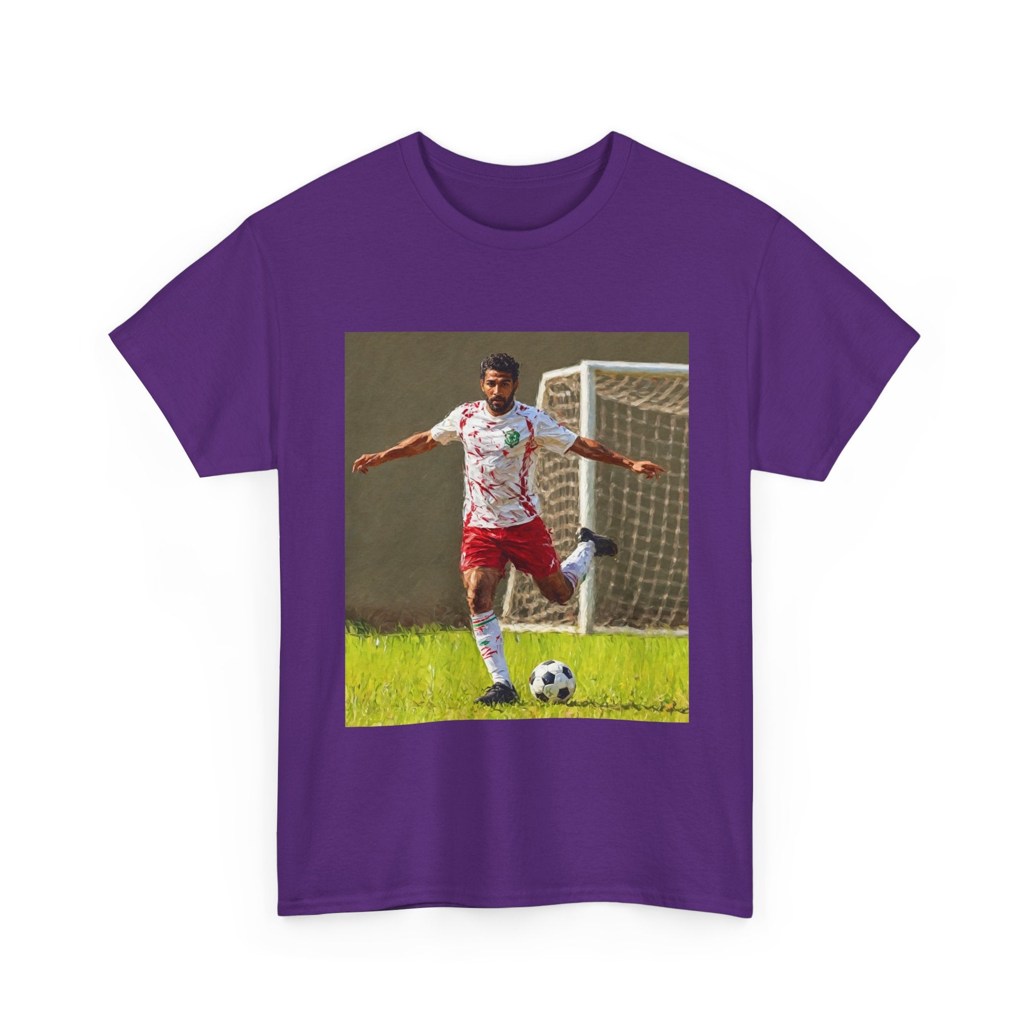 Soccer Player Photo Tee — Kickoff Goal Soccer T‑Shirt