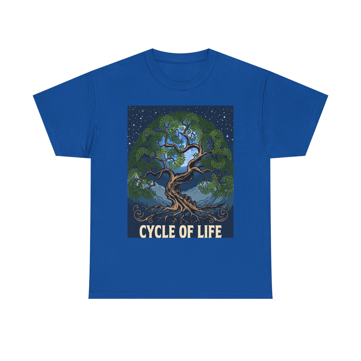 Cycle of Life T-Shirt — Tree of Life Graphic Tee