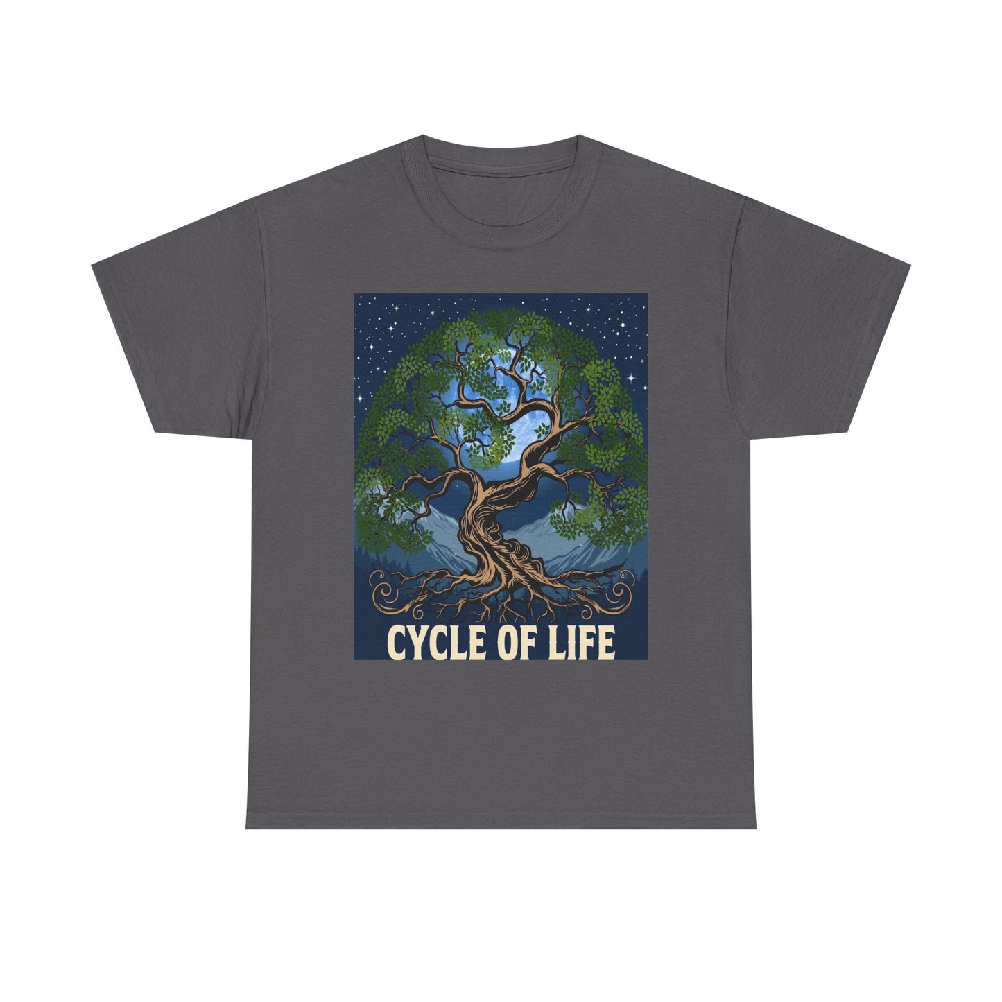 Cycle of Life T-Shirt — Tree of Life Graphic Tee