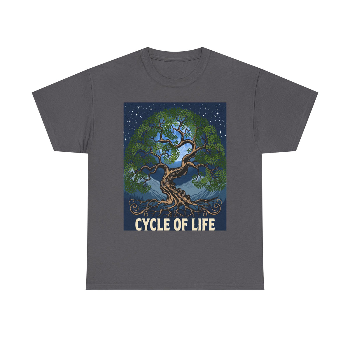 Cycle of Life T-Shirt — Tree of Life Graphic Tee
