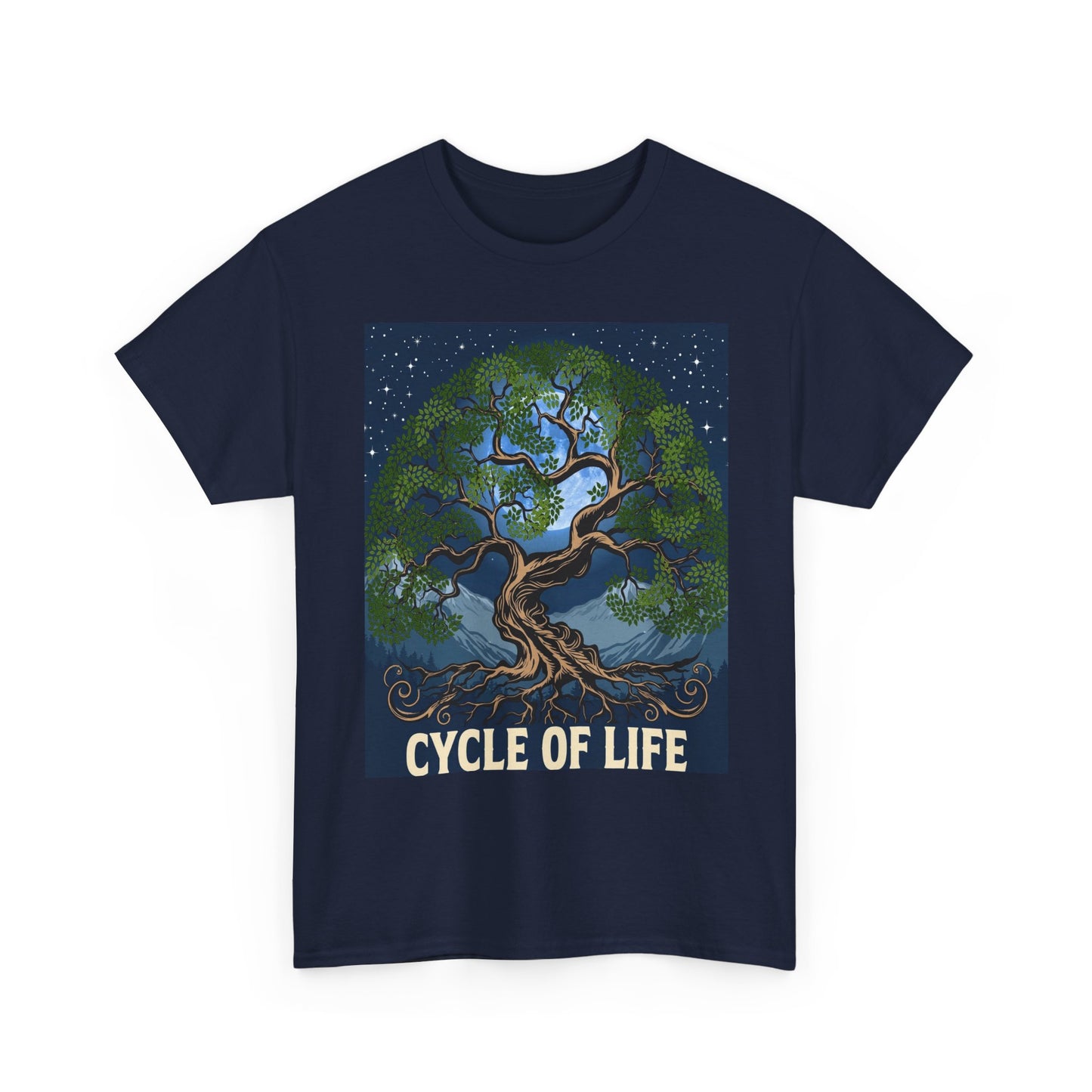 Cycle of Life T-Shirt — Tree of Life Graphic Tee