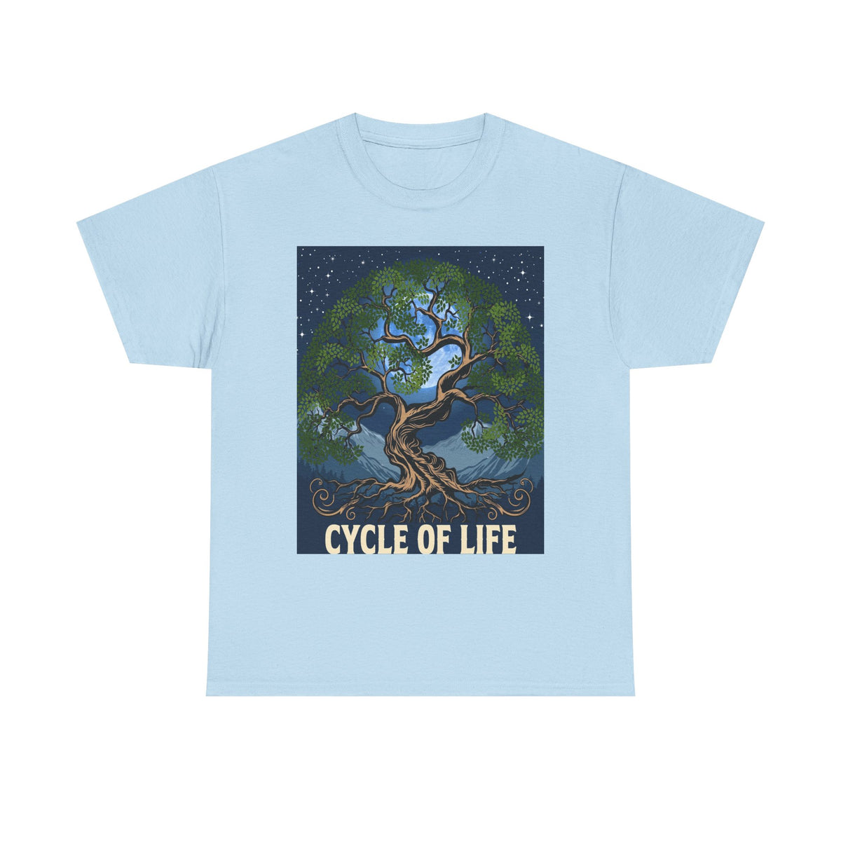 Cycle of Life T-Shirt — Tree of Life Graphic Tee