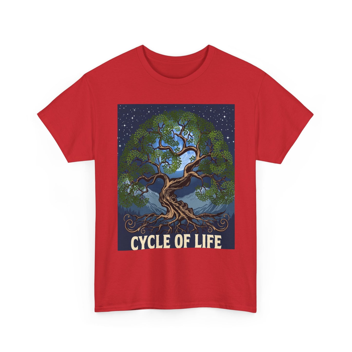 Cycle of Life T-Shirt — Tree of Life Graphic Tee