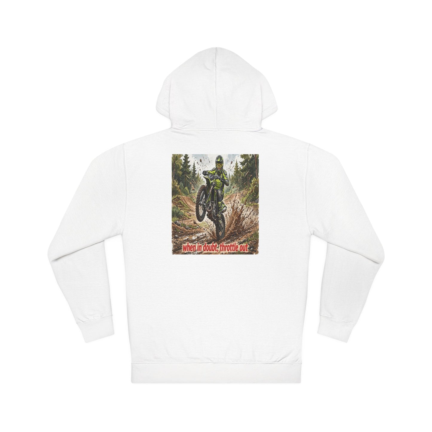 Motocross Rider Hoodie – Dirt Bike Jump Graphic Sweatshirt
