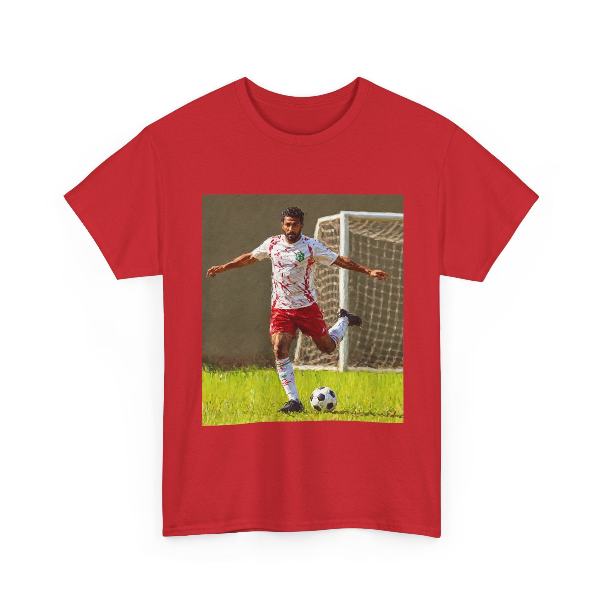 Soccer Player Photo Tee — Kickoff Goal Soccer T‑Shirt