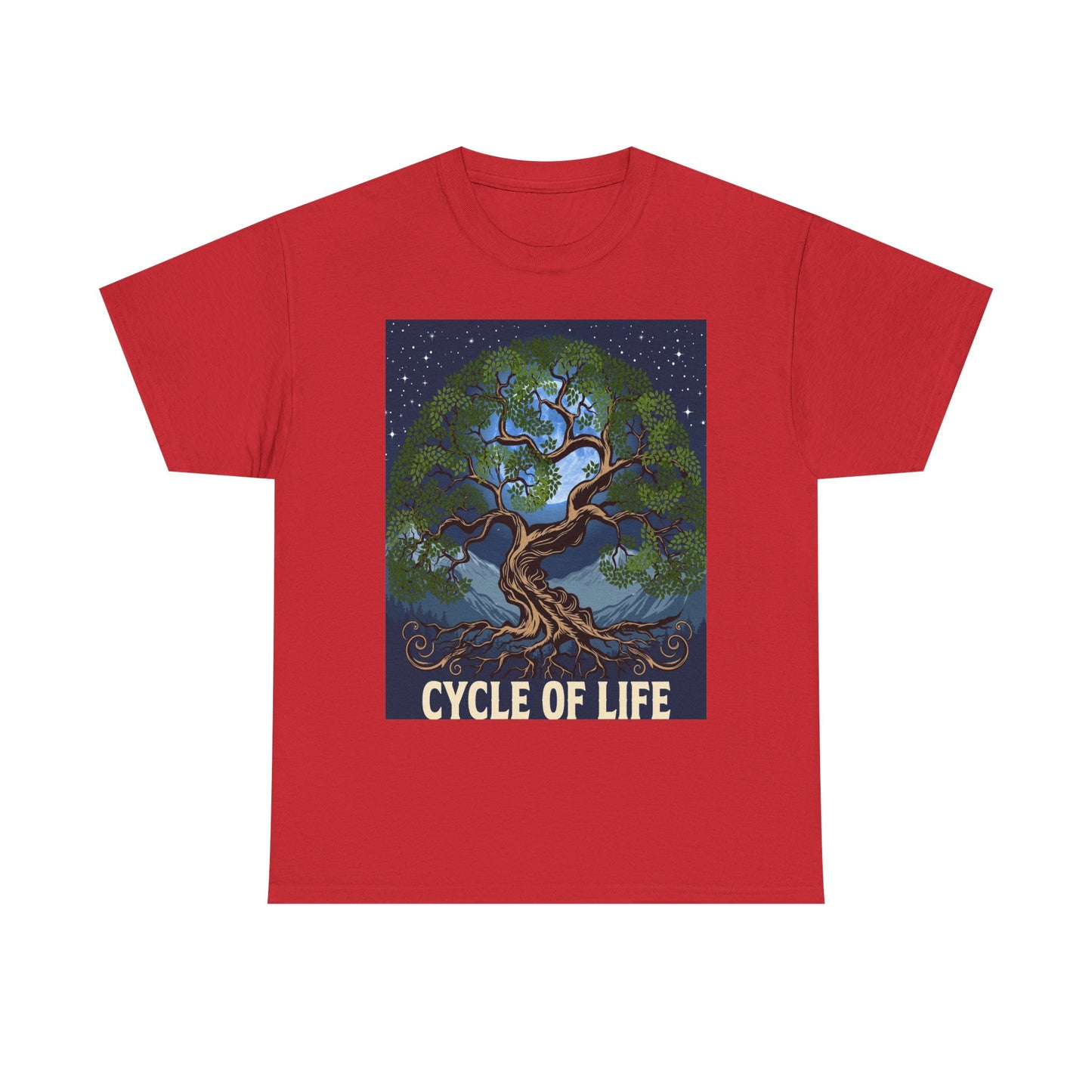 Cycle of Life T-Shirt — Tree of Life Graphic Tee