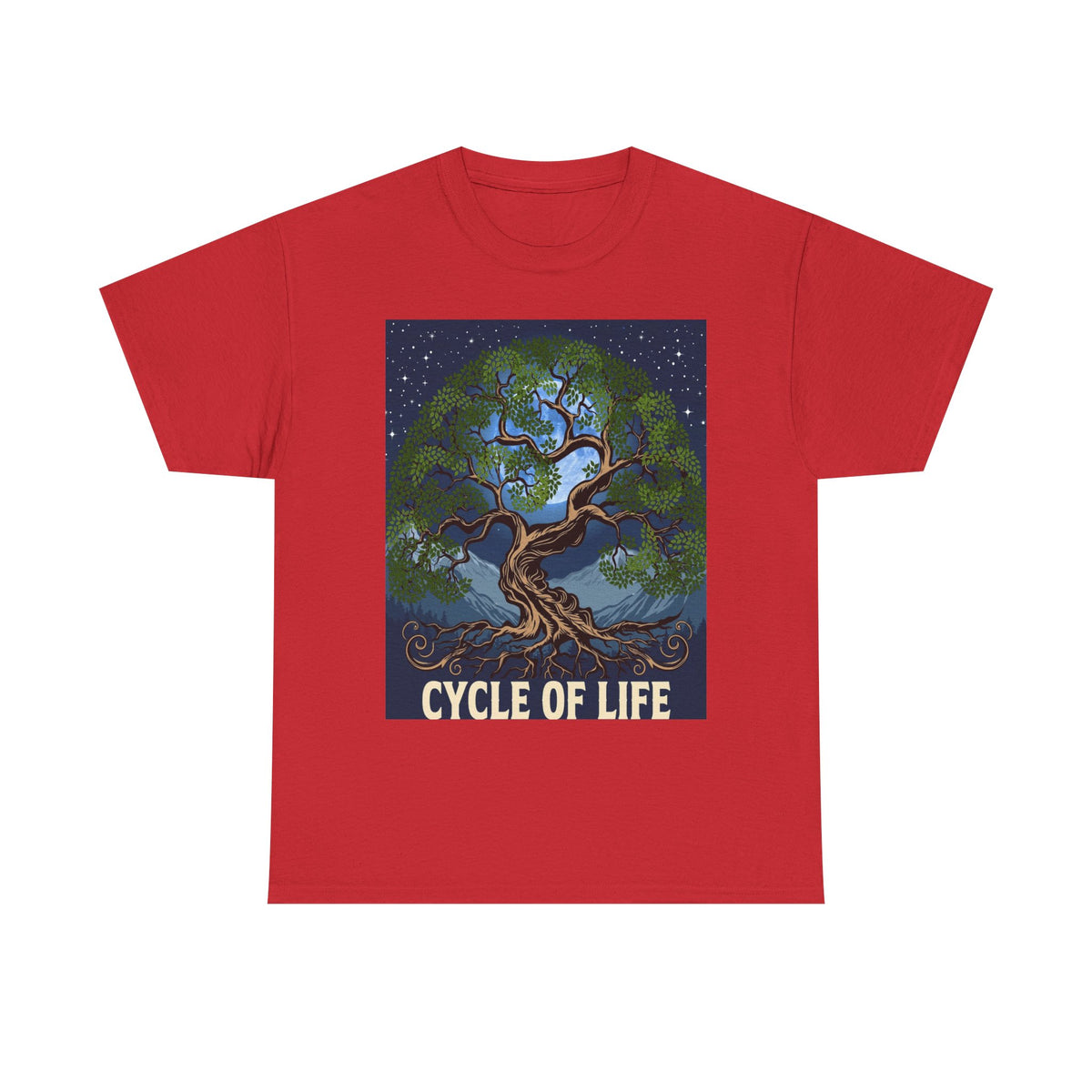 Cycle of Life T-Shirt — Tree of Life Graphic Tee