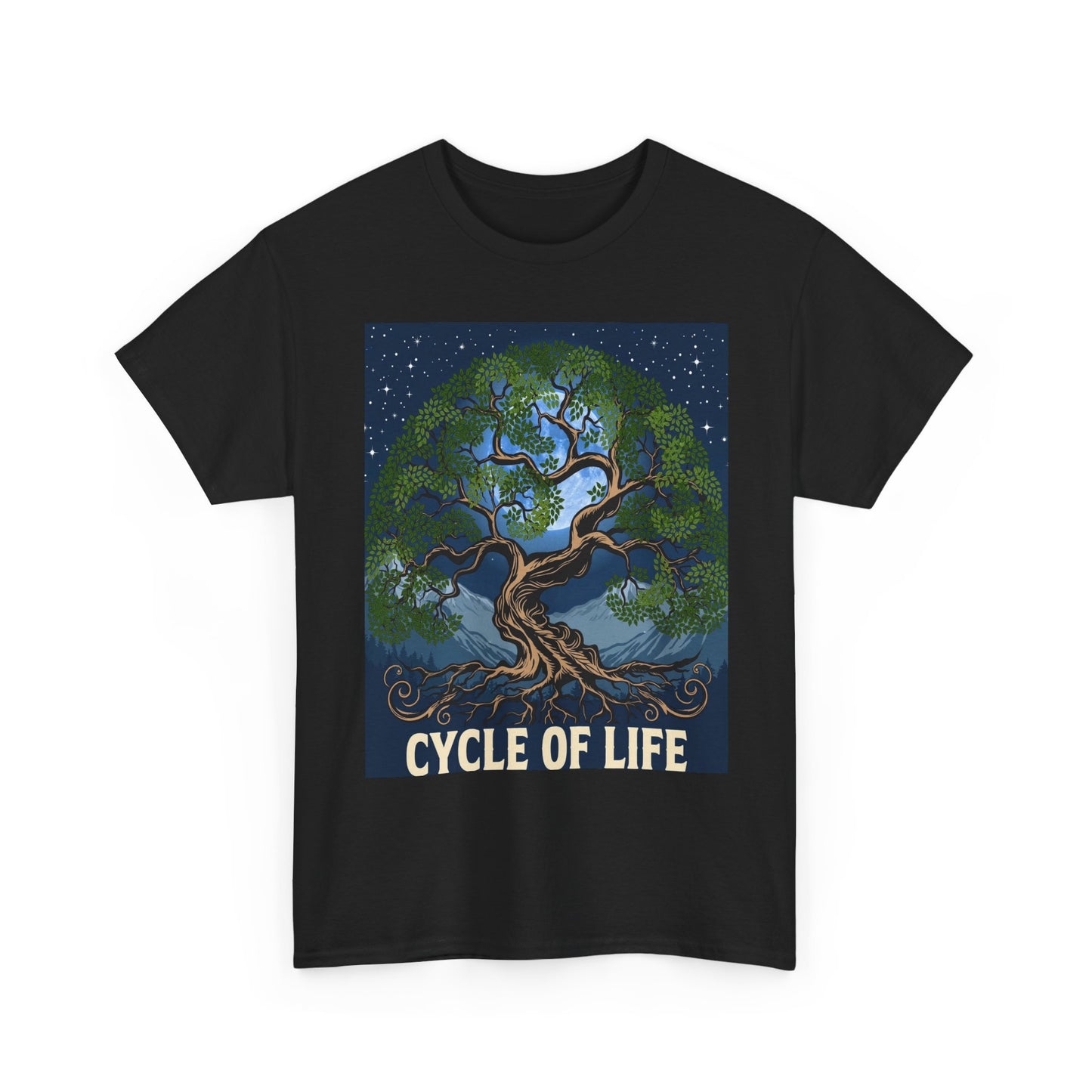 Cycle of Life T-Shirt — Tree of Life Graphic Tee