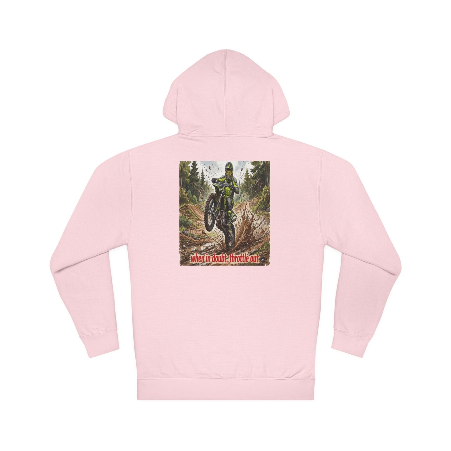 Motocross Rider Hoodie – Dirt Bike Jump Graphic Sweatshirt