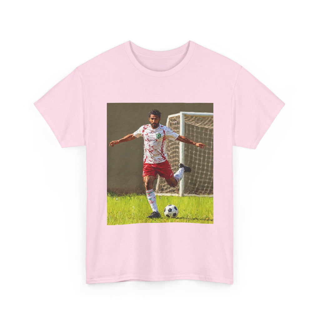 Soccer Player Photo Tee — Kickoff Goal Soccer T‑Shirt