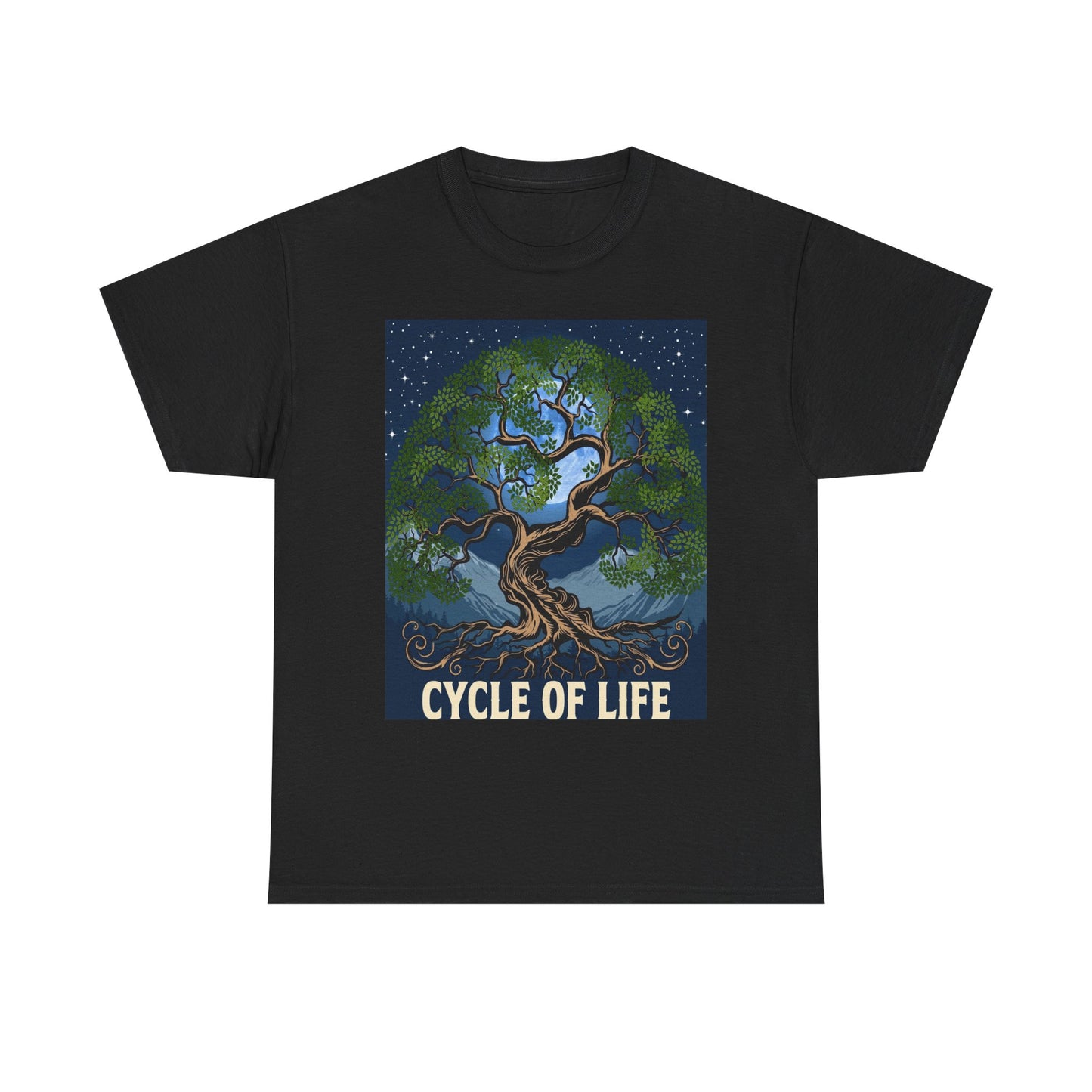 Cycle of Life T-Shirt — Tree of Life Graphic Tee
