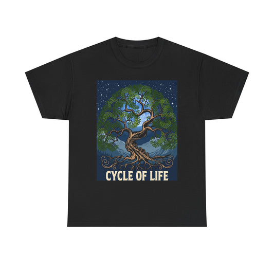 Cycle of Life T-Shirt — Tree of Life Graphic Tee