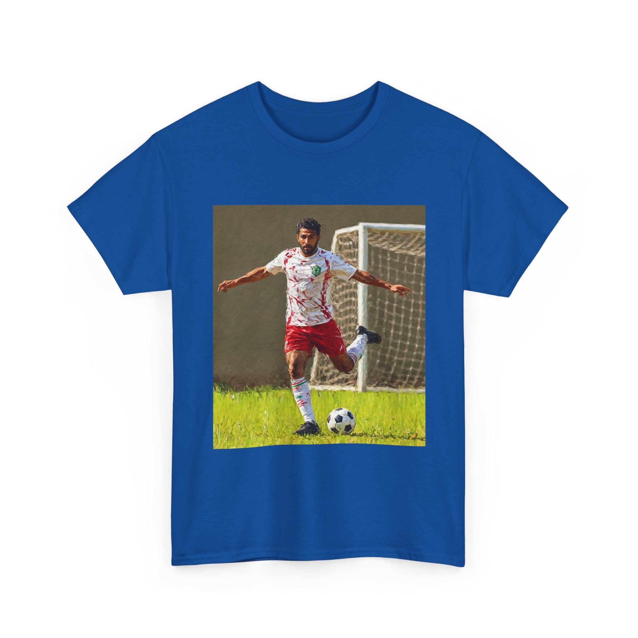 Soccer Player Photo Tee — Kickoff Goal Soccer T‑Shirt