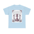 Queen Chess Piece T-Shirt — Vintage Pink Queen Graphic Tee