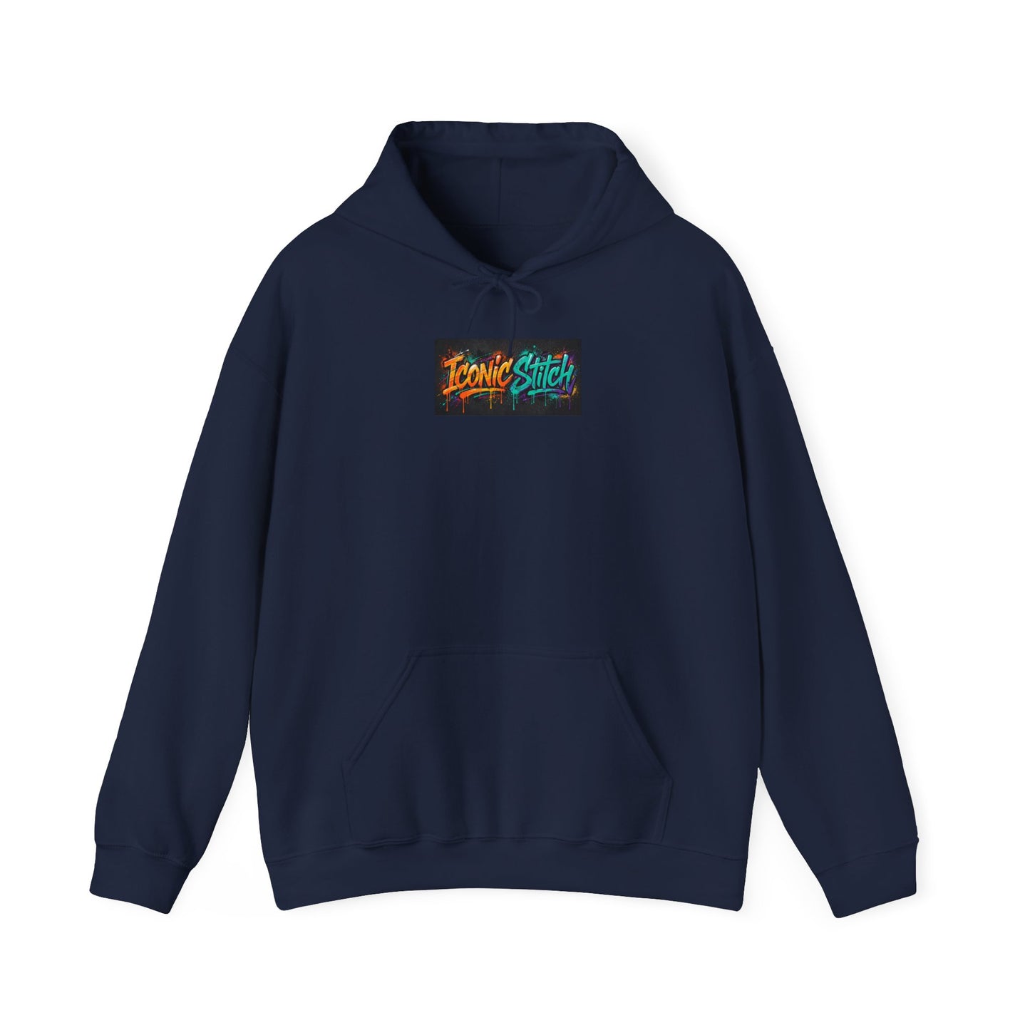 Samurai Mask Hoodie — Colorful Japanese Oni Mask Graphic Hooded Sweatshirt