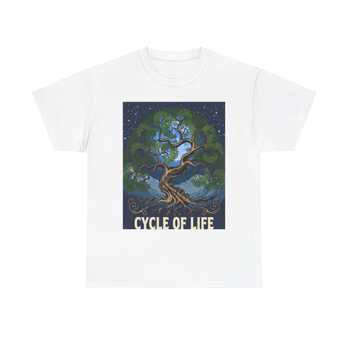 Cycle of Life T-Shirt — Tree of Life Graphic Tee
